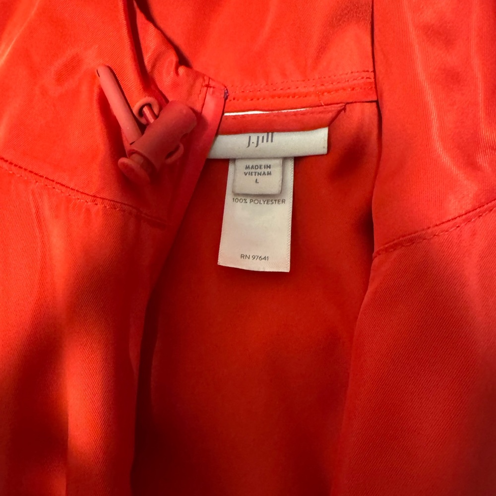 J. Jill Vibrant Red Outerwear